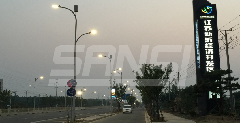 江蘇新沂（yí）智慧路燈