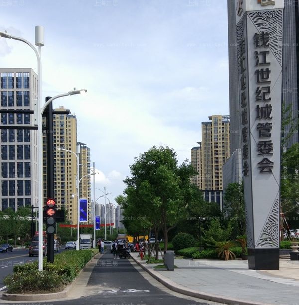 香蕉影视智慧路燈係（xì）統杭州錢江世紀城項目