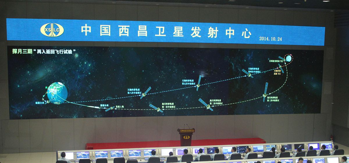 西昌衛星發射中心室（shì）內全彩led顯示屏