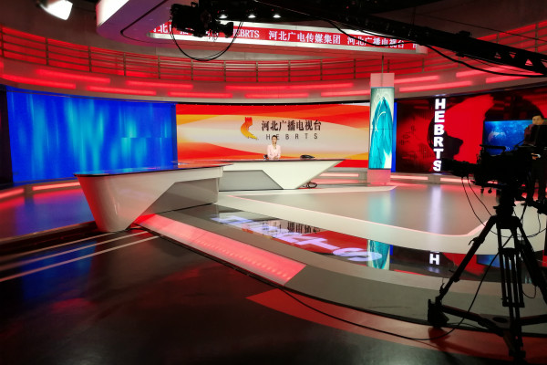 河北廣（guǎng）播電視台LED顯（xiǎn）示屏
