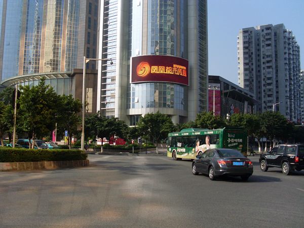 廣州中石化大廈室外led全彩（cǎi）顯示（shì）屏