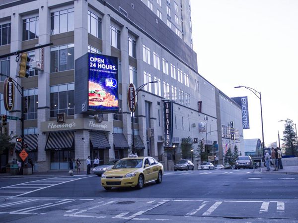 美國北卡羅來納Epi中心（xīn）led室外全彩顯示屏