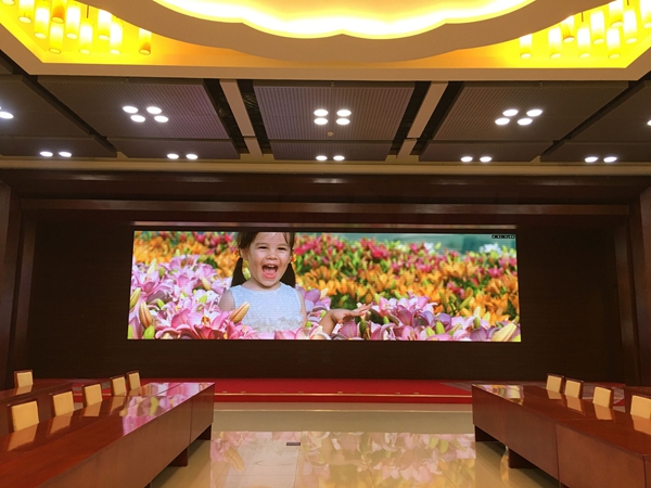 北京國防大學室（shì）內LED全彩屏（píng）