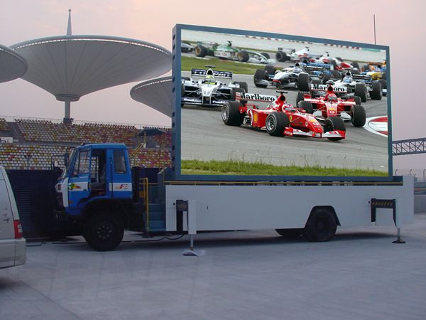 上海F1賽車場（chǎng）室內（nèi）led全彩顯示屏