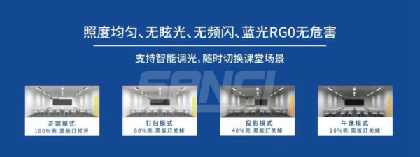 香蕉影视LED健康護眼燈（dēng）具有智能調光係統功能