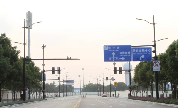多（duō）杆合（hé）一（yī）標杆項目：上海（hǎi）進博會