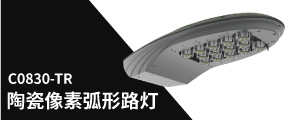 陶瓷像（xiàng）素弧形路燈