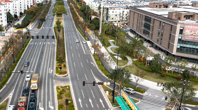 台州財富大道,香蕉影视方案,助建,智慧（huì）道路,數字之城